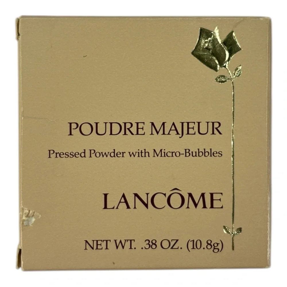 Lancome Poudre Majeur Pressed Powder with Micro-Bubbles 10.8g Translucent NIB